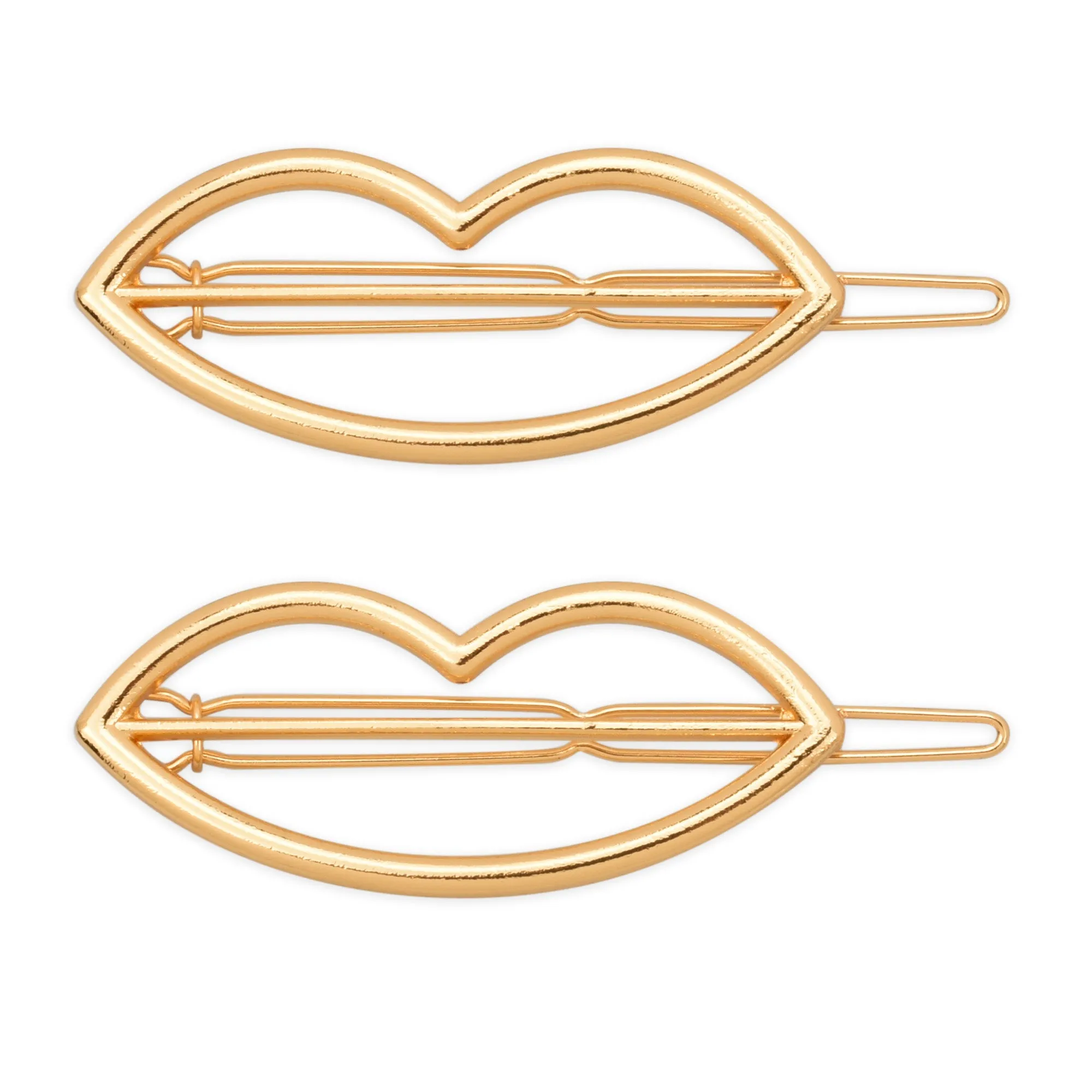 3/4*2 Alloy Lip Hair Clip hair slide clip Minimalist Hair Barrette Geometric Hair Accessory 5pcs 102913