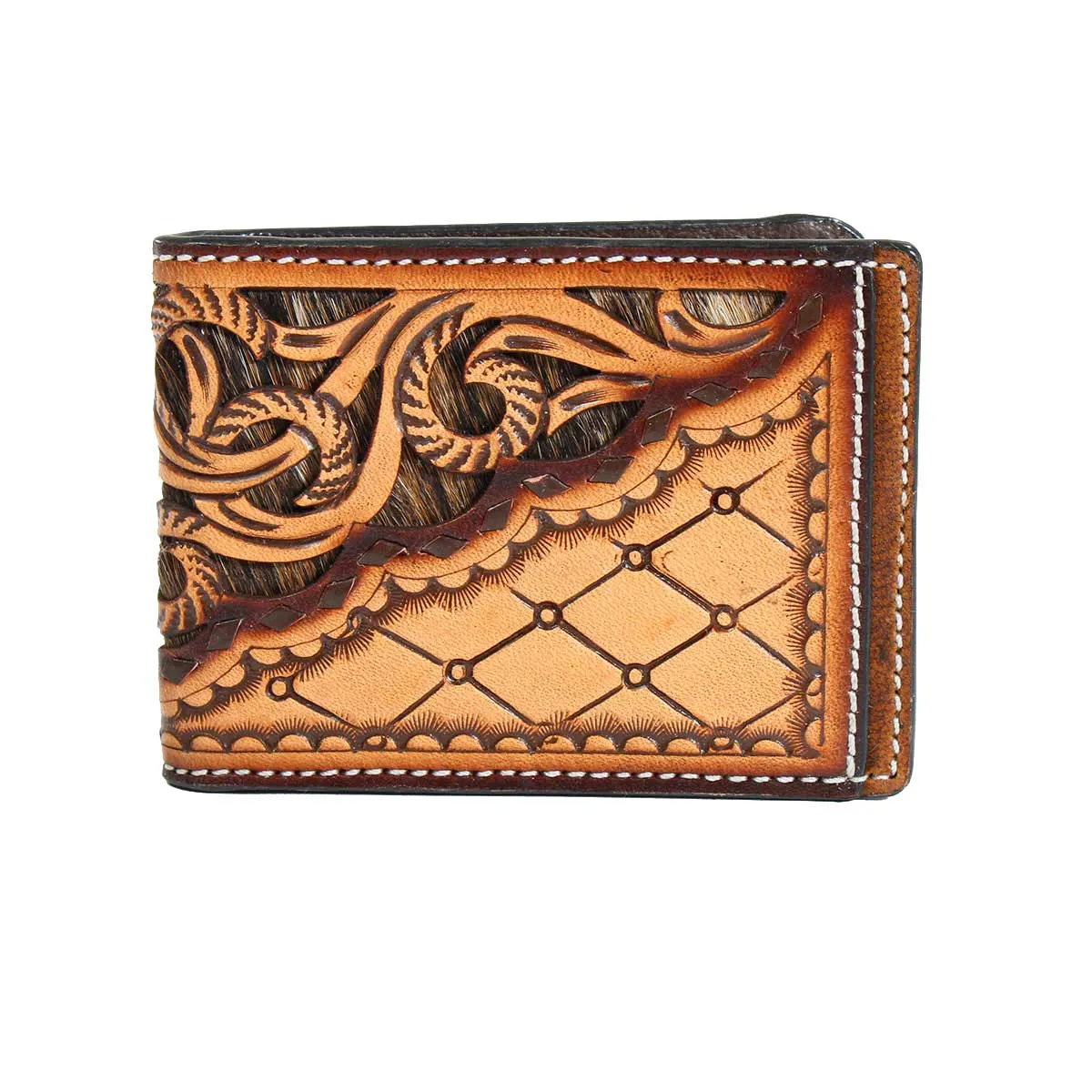 3D Belt Co Men's Bifold Spring Money Clip