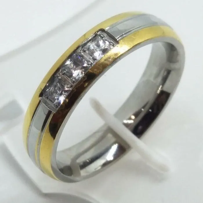 8K Italy Gold Wedding Rings 43828