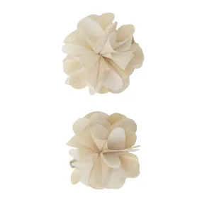 Accessorize London Girl's Gold Sparkle Hair Clips 2-Pack