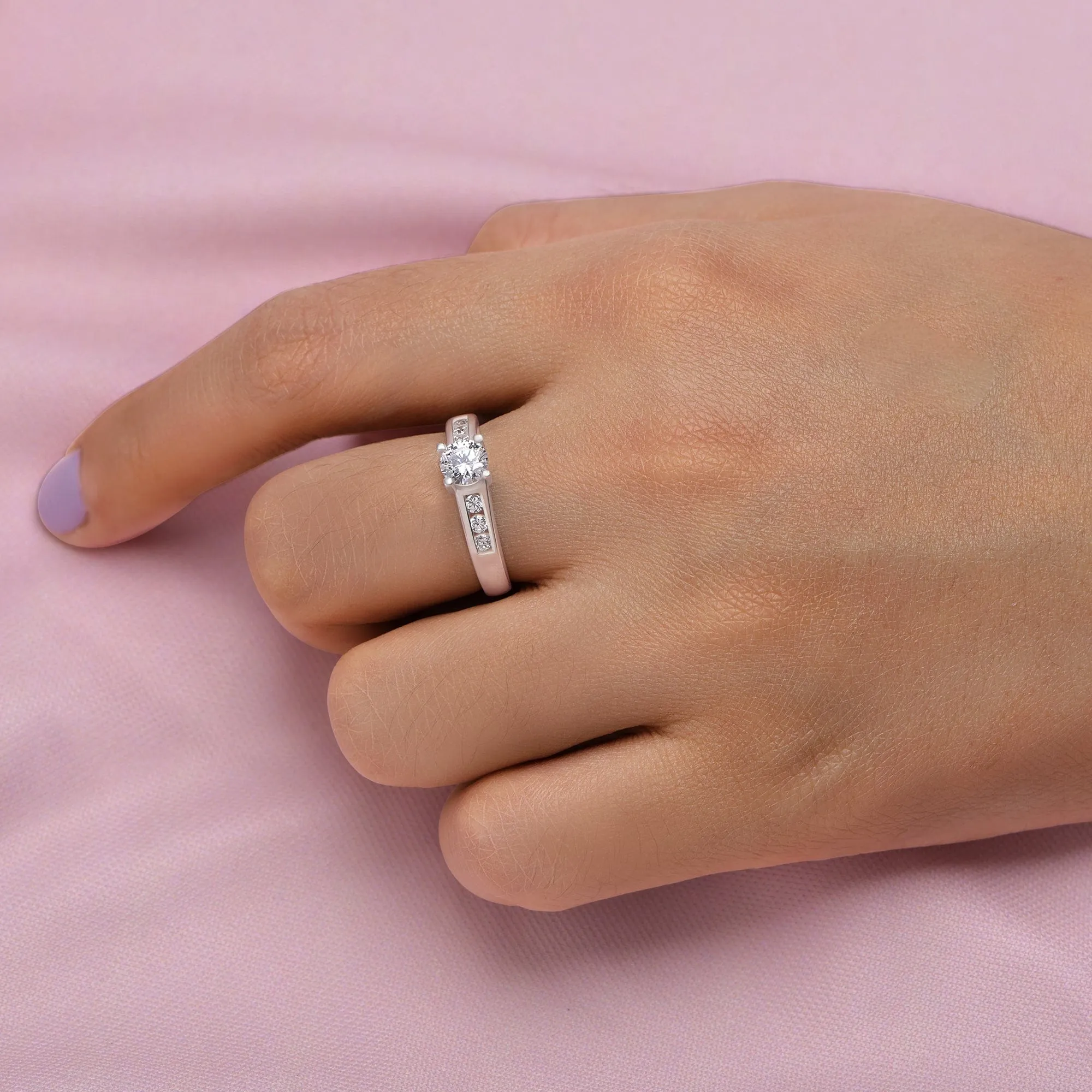 Be Mine Silver Promise Ring