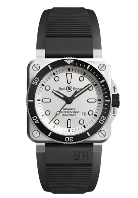 Bell & Ross BR 03-92 Diver White | Strap