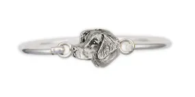 Brittany Dog Bracelet Handmade Sterling Silver Dog Jewelry BR1-HB