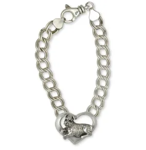 Brussels Griffon Bracelet Jewelry Sterling Silver Handmade Dog Bracelet GR37-BR