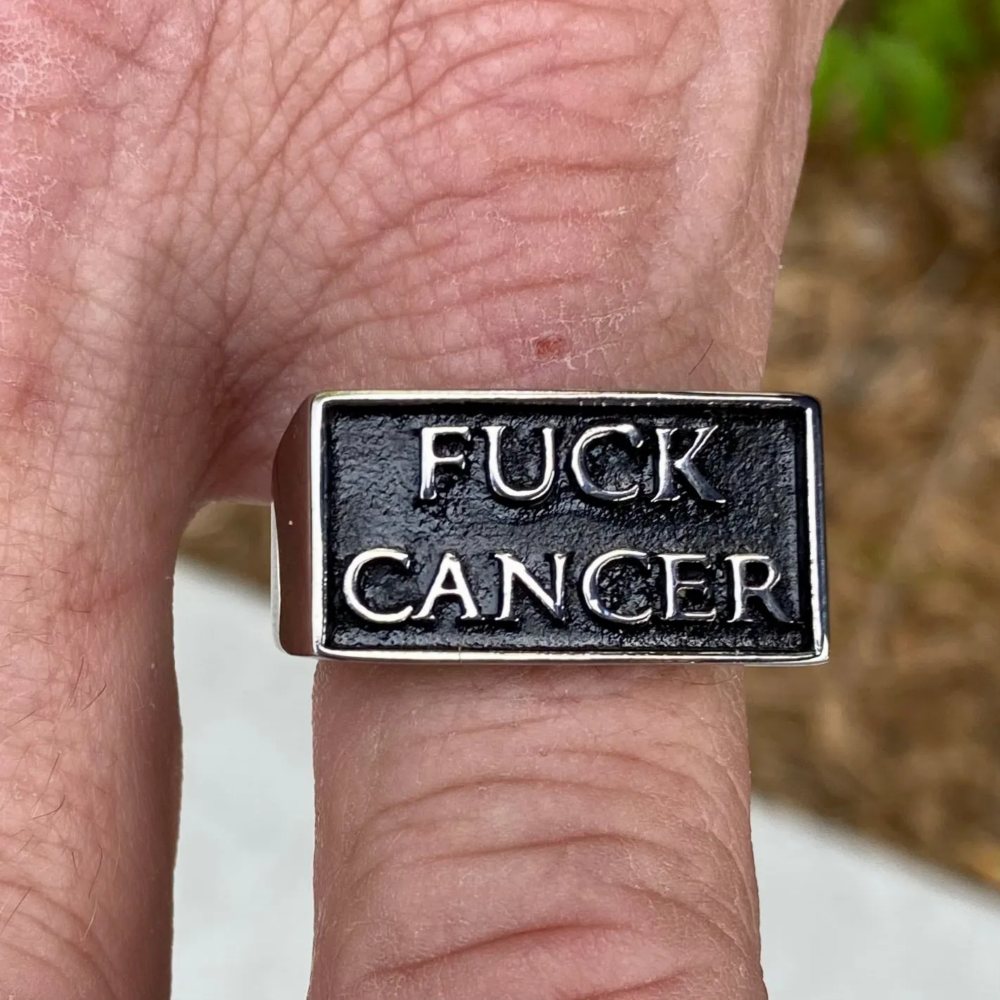 Cancer - F**k Cancer - Ring - R20