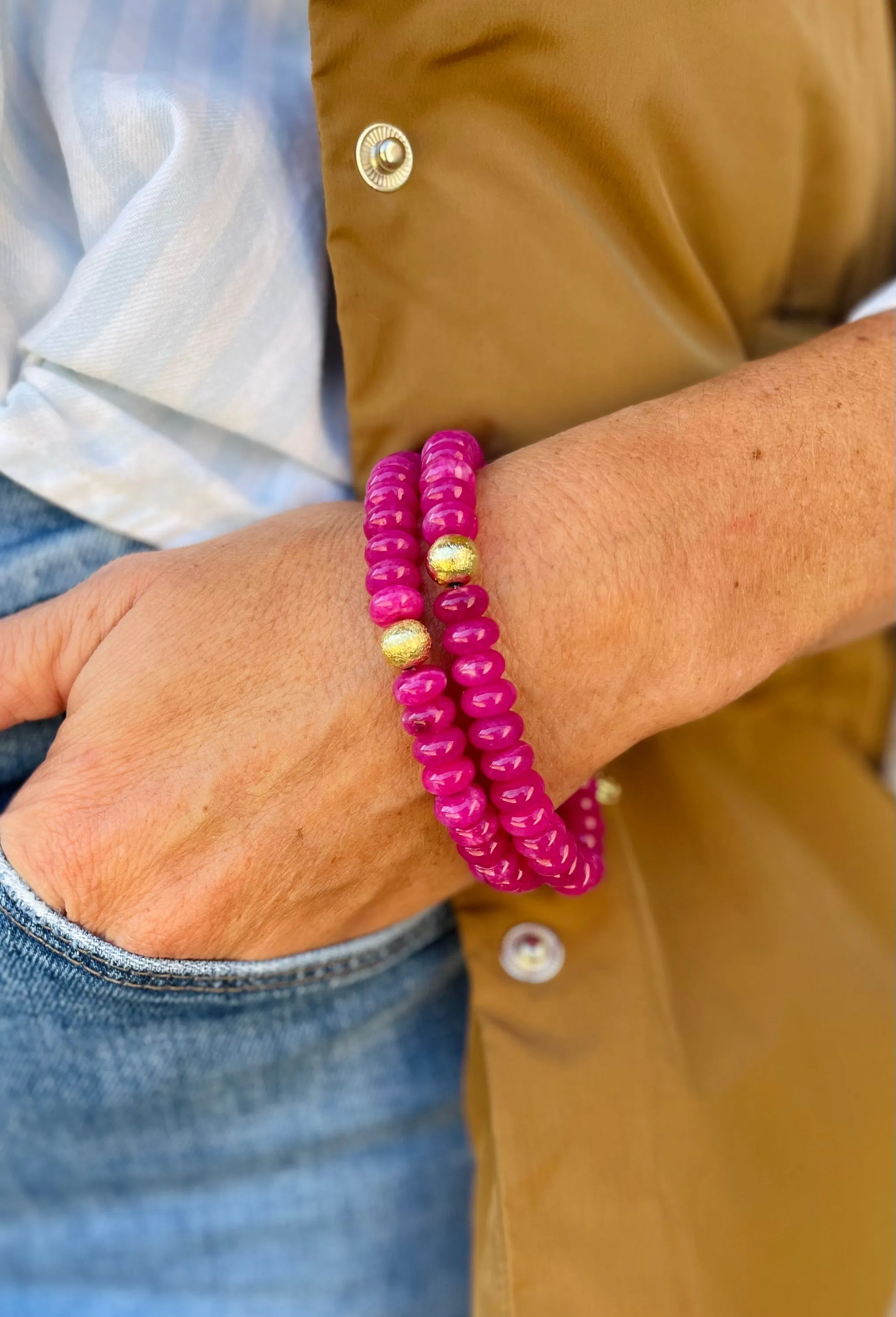 Caryn Lawn Stone Bracelets | Various