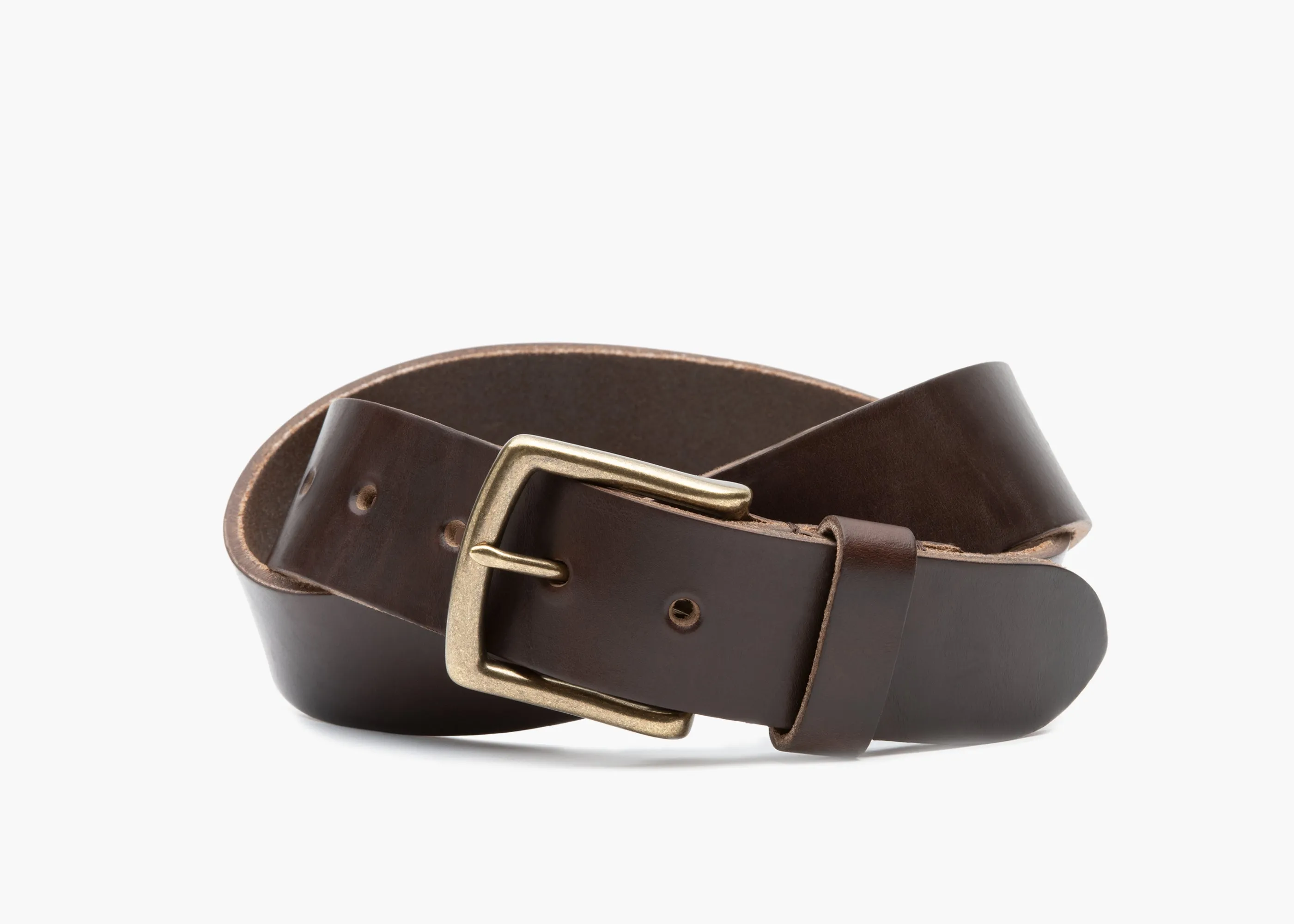 Crimson Chromexcel Leather Belt