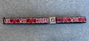 Crimson Kids WSU Buckle-Down Belt