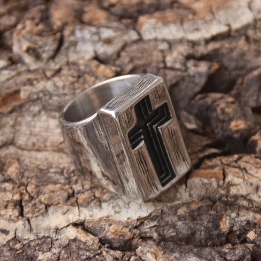 Cross Ring - Sanity's Cross - R144