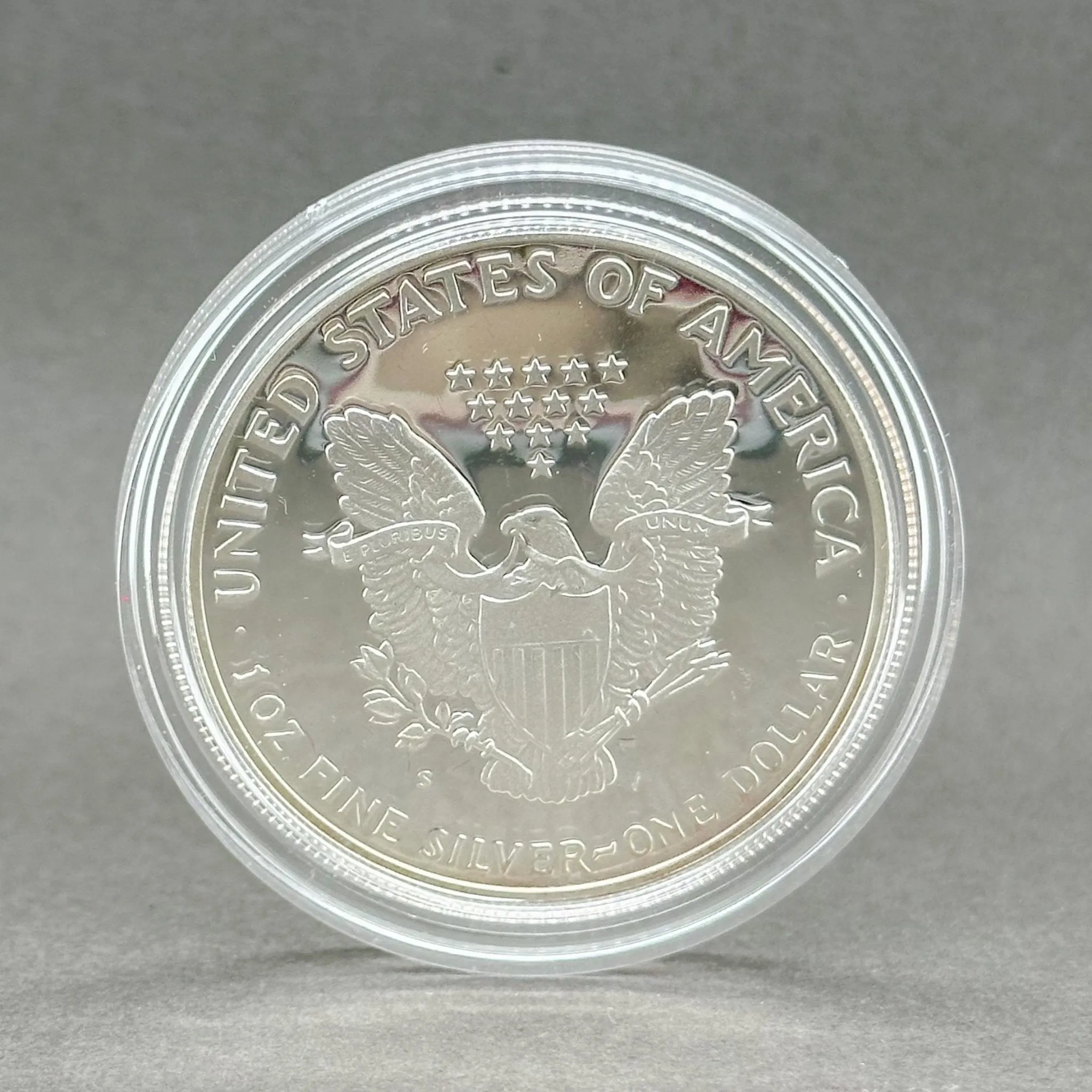 Estate 0.999 Fine Silver 1987-S American Eagle Dollar Coin