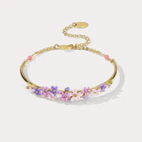 Forget-Me-Not Flowers Bracelet