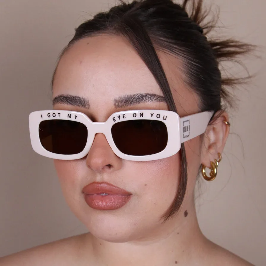 Free People Sunglasses | Cream