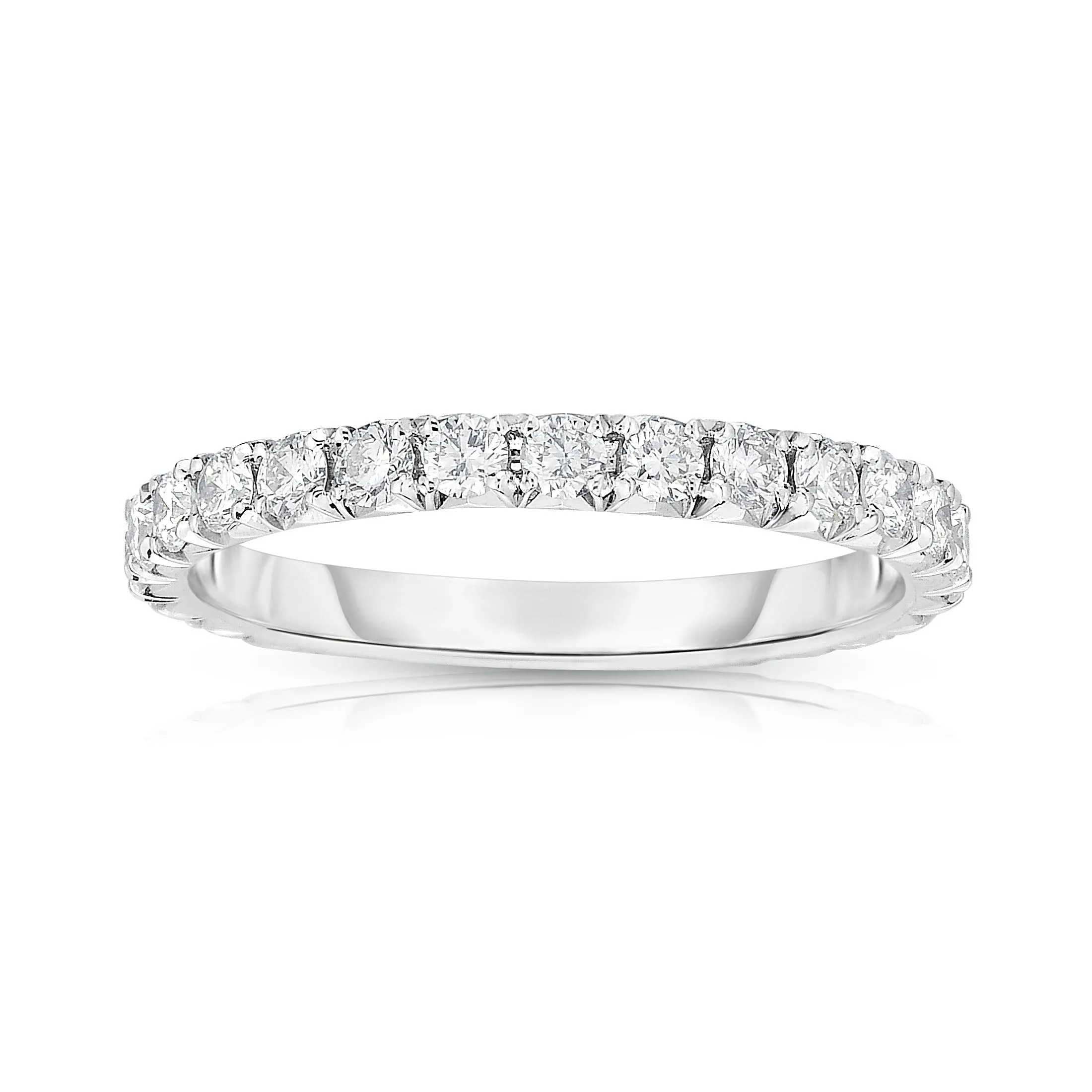 French Cut Eternity Band