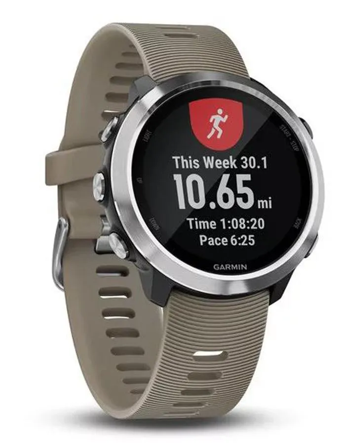 Garmin Forerunner 645 Smartwatch - GPS - Garmin Pay - Sandstone Silicone Band