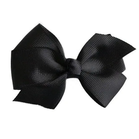 Grosgrain Hair Clip - Midnight Bow