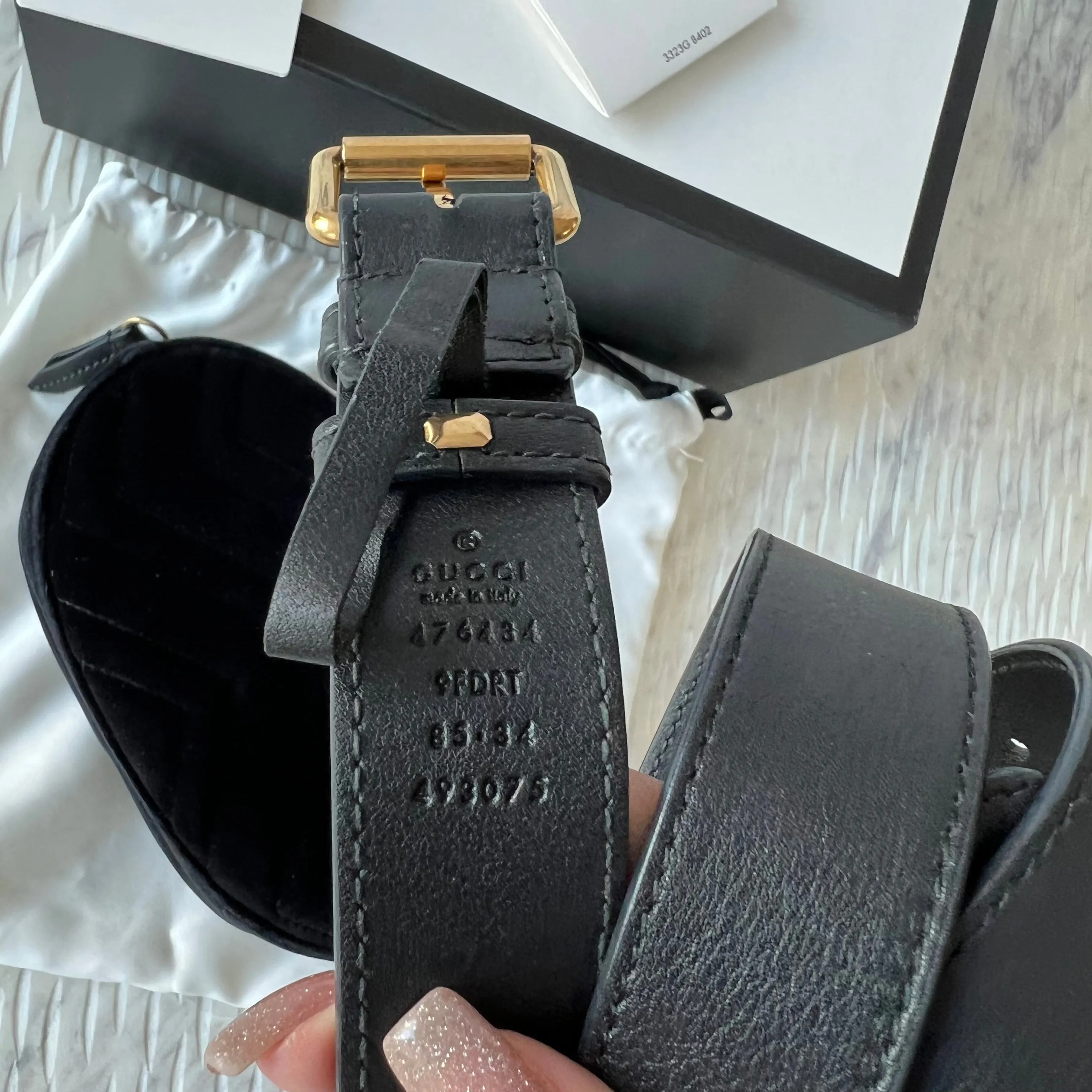 GUCCI GG Marmont Belt Bag