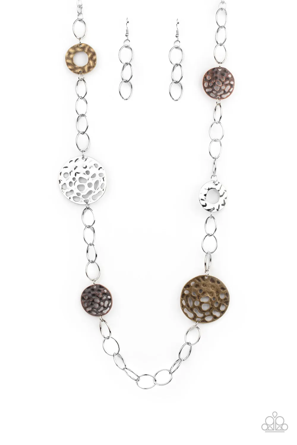 HOLEY Relic - Multi Paparazzi Necklace