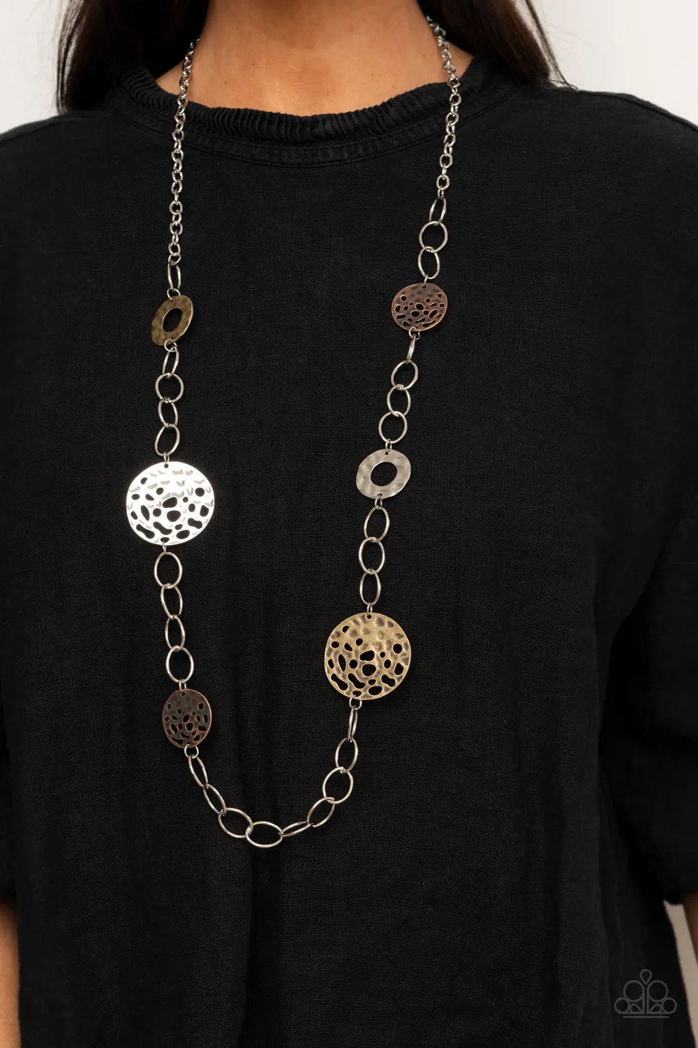 HOLEY Relic - Multi Paparazzi Necklace