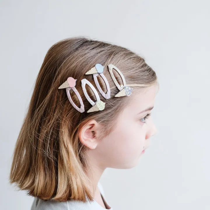 Ice Cream Cone Hair Clip