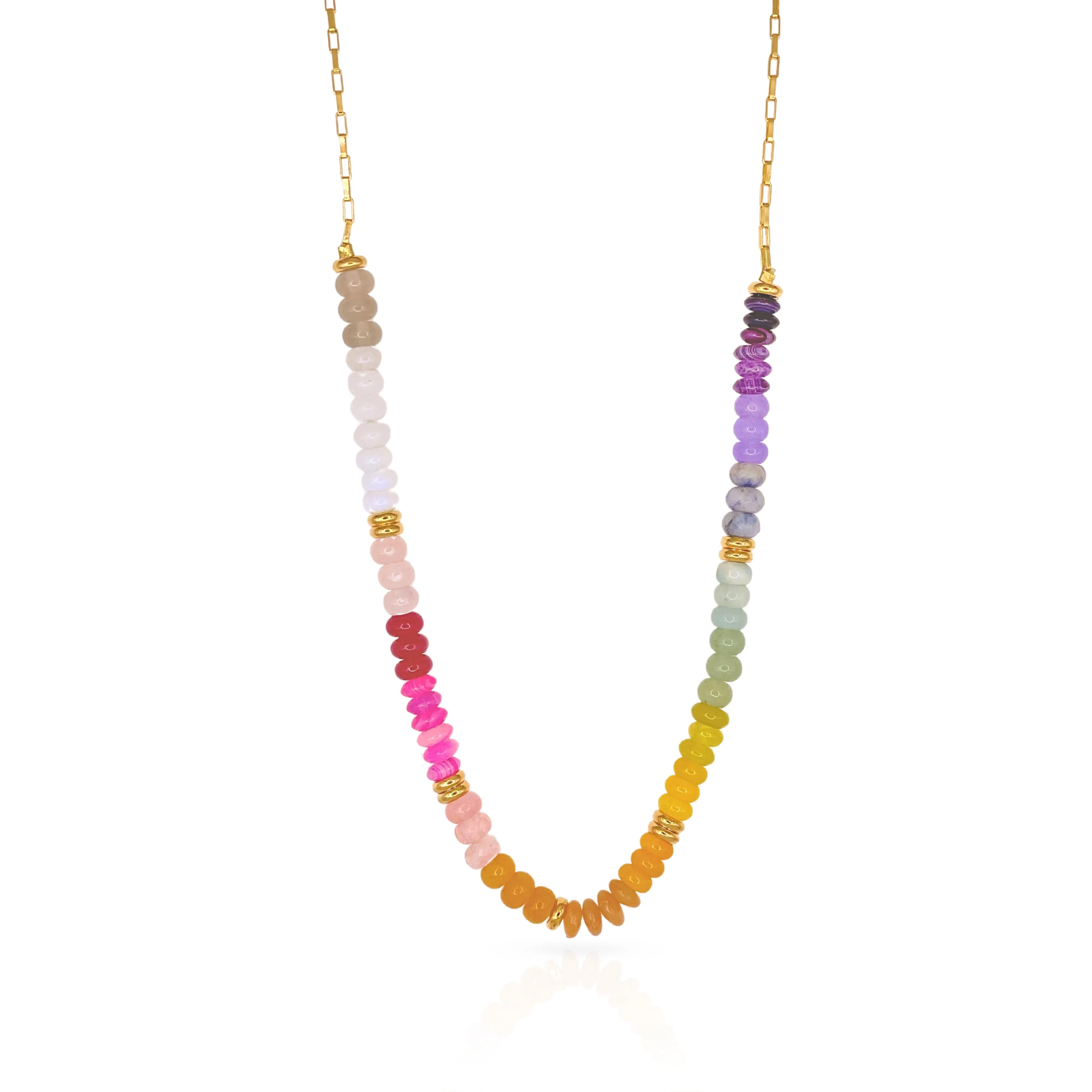 Jelly Gemstone Necklace