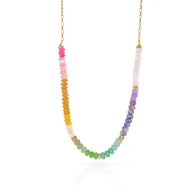 Jelly Gemstone Necklace