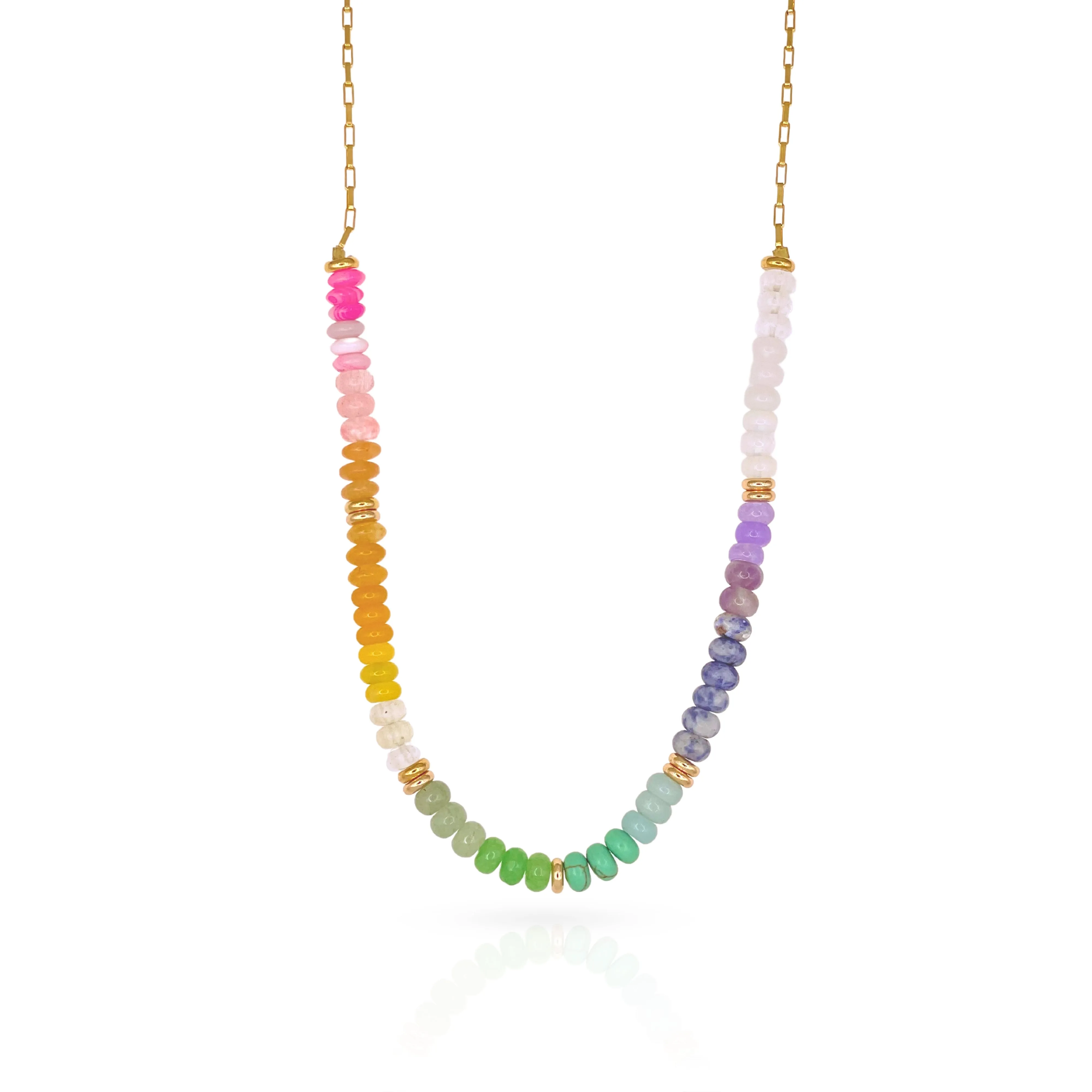 Jelly Gemstone Necklace