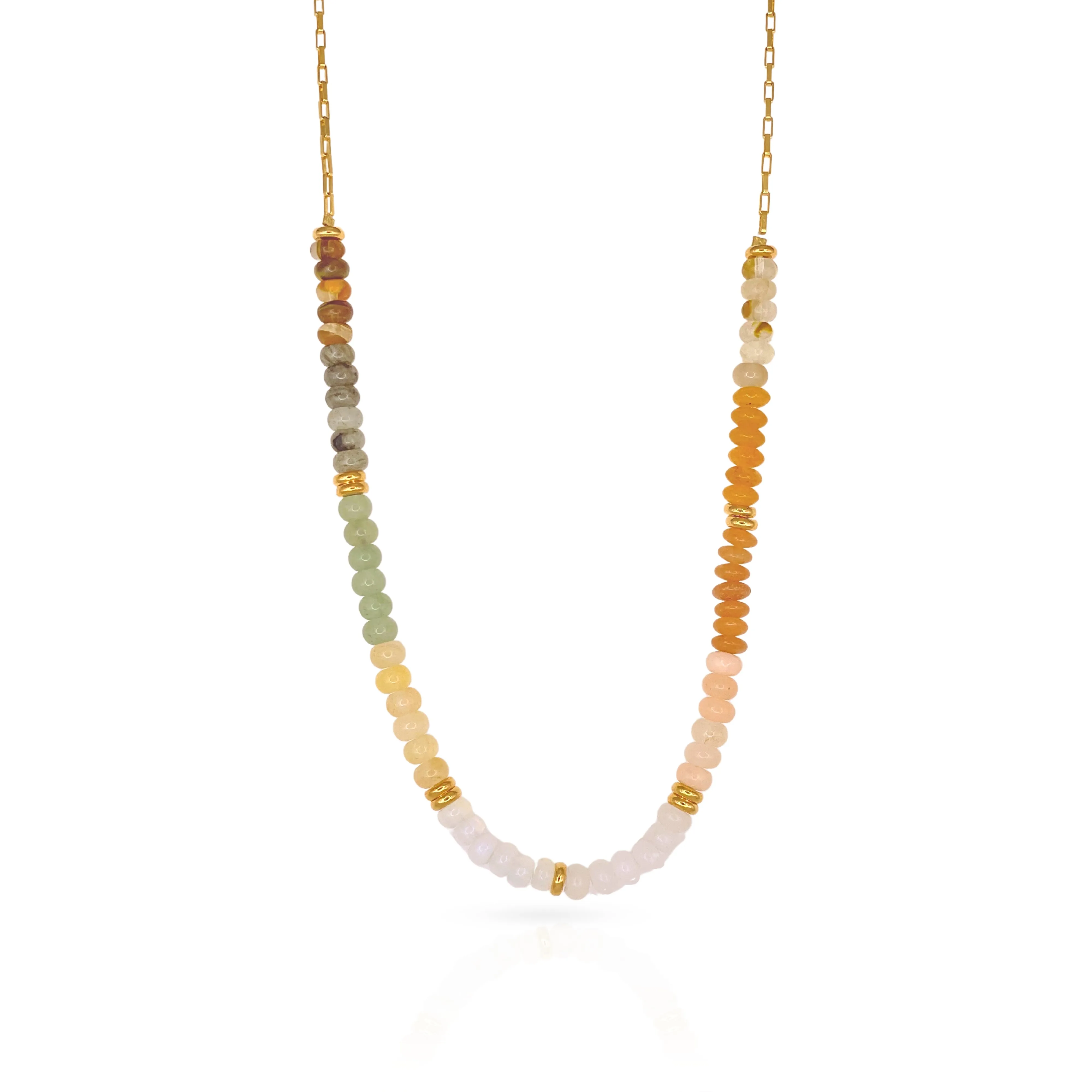 Jelly Gemstone Necklace