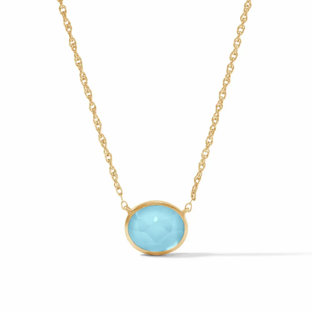 Julie Vos Nassau Solitaire Necklace