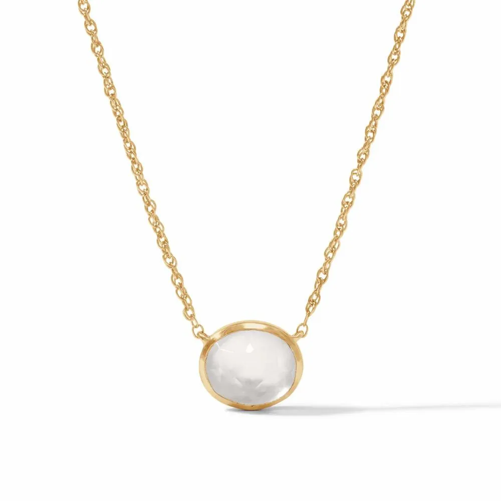 Julie Vos Nassau Solitaire Necklace