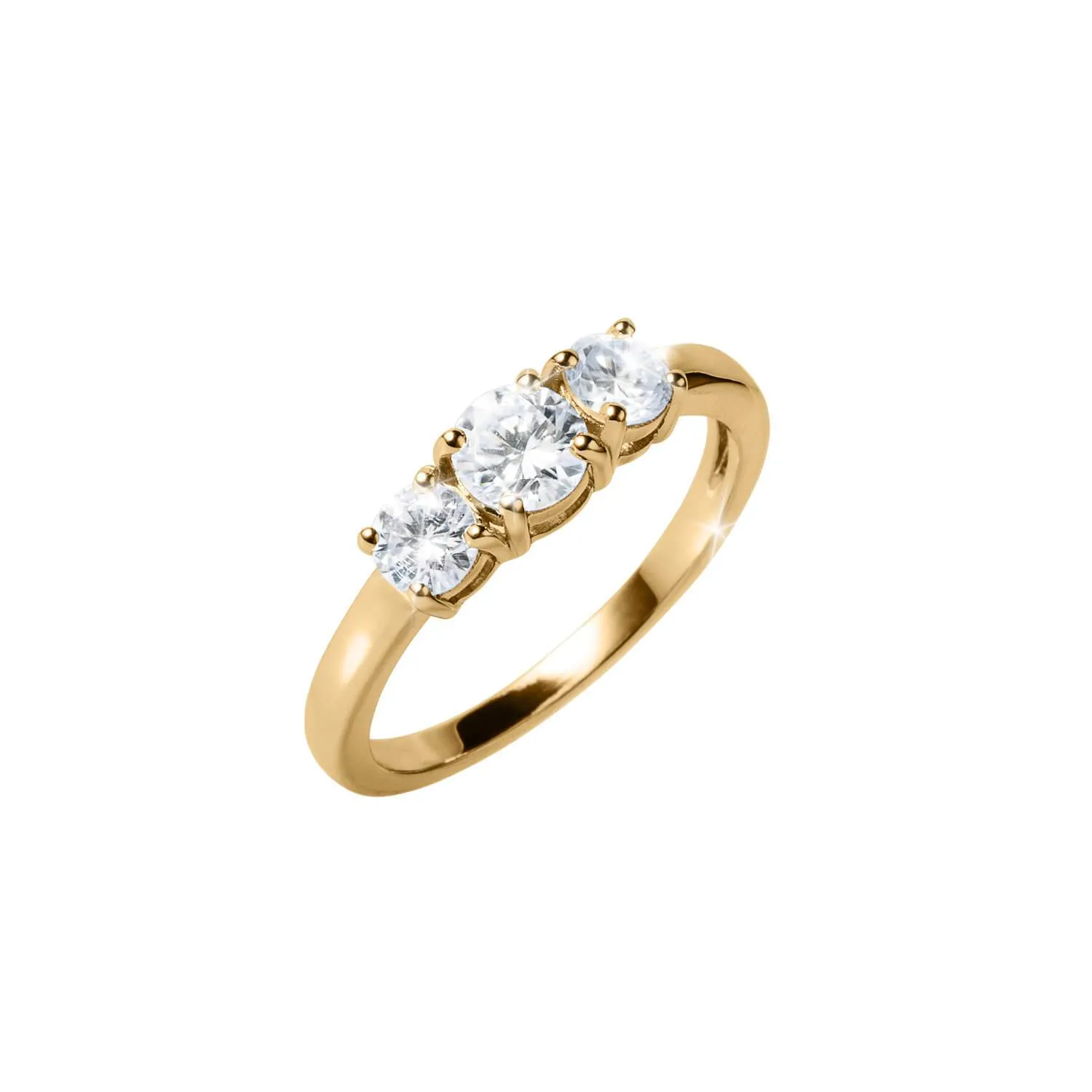 Lumiere Moissanite Ring