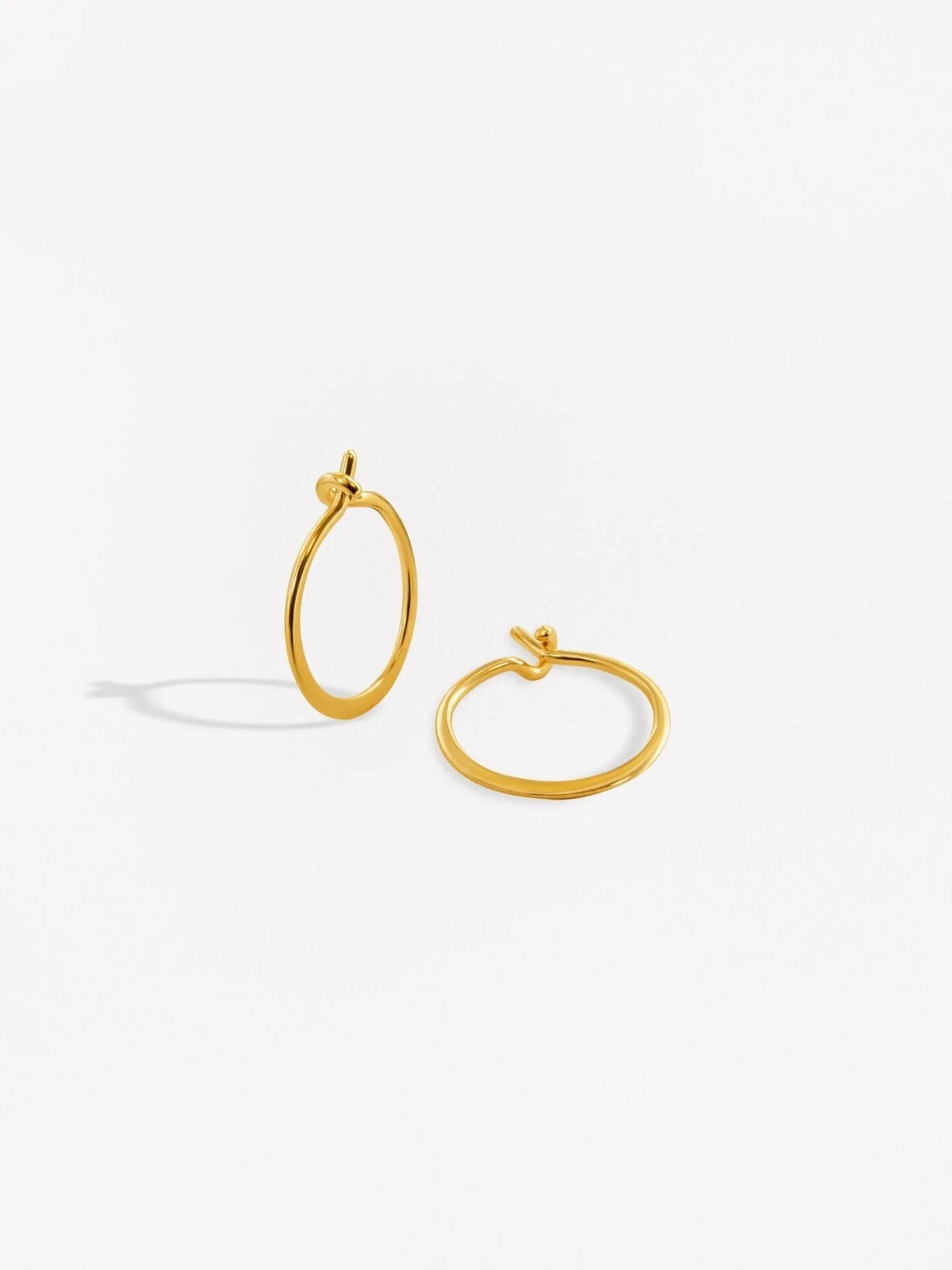 Mia Gold Hoop Earrings