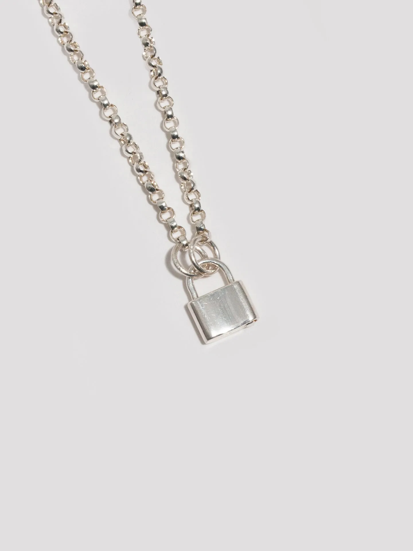 Mini Clip-On Padlock Pendant