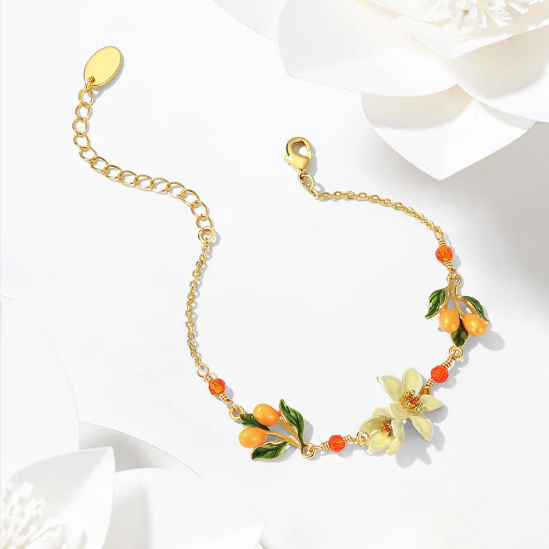 Orange Blossom Bracelet