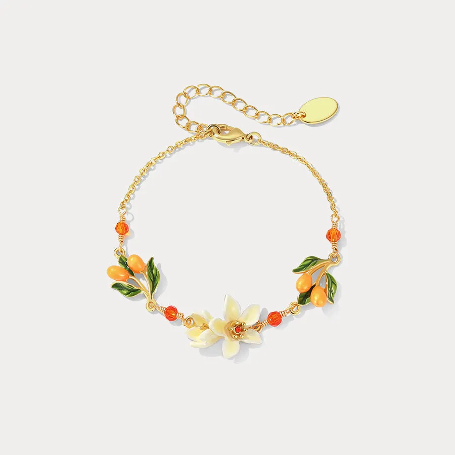 Orange Blossom Bracelet