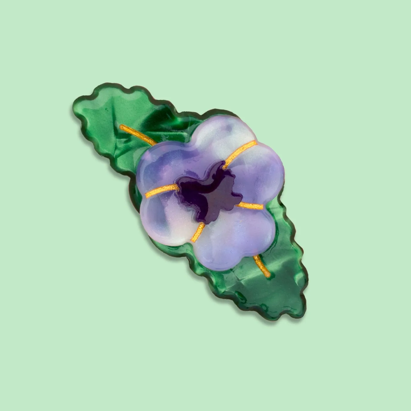 PANSY HAIR CLIP