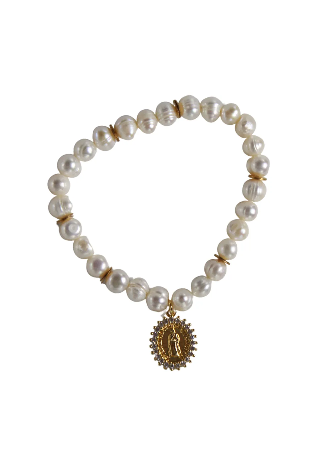 Pearl Mary Bracelet by Annie Claire Designs