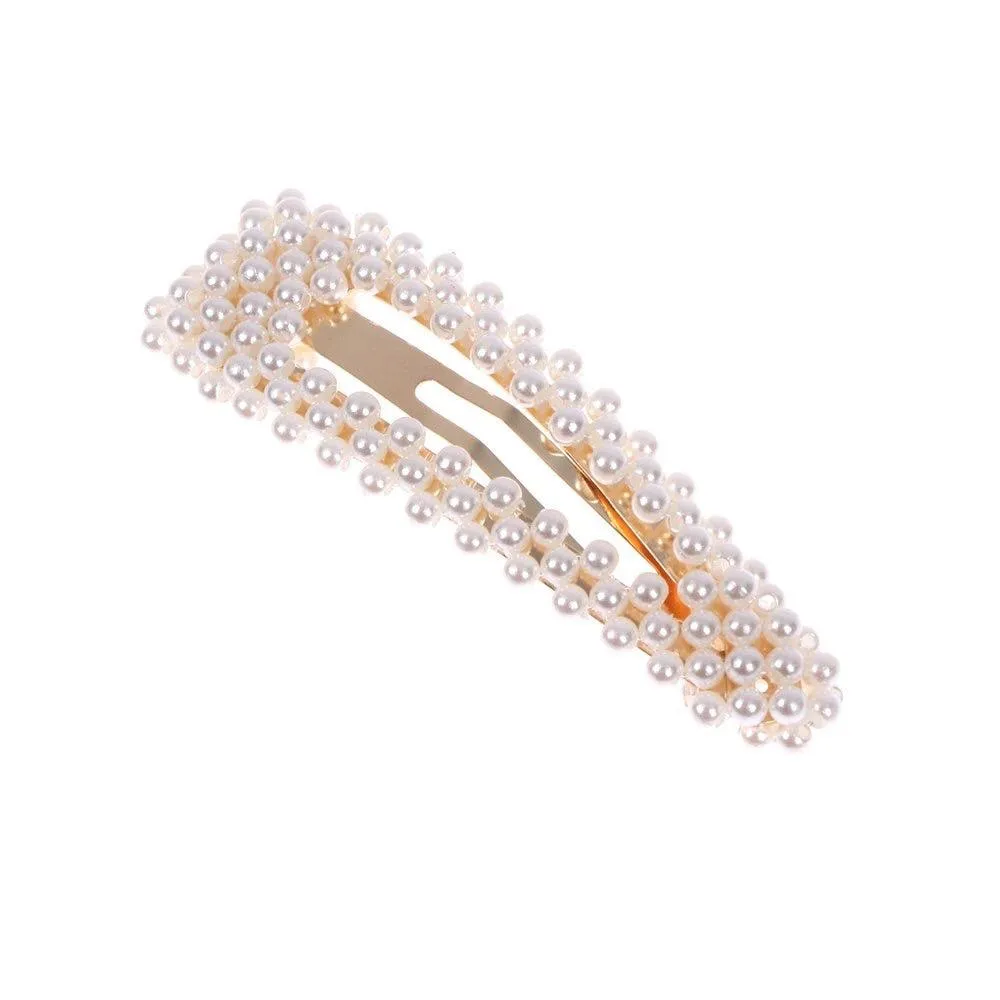 Pearl Snap Barrette Duo - LAST CHANCE / FINAL SALE