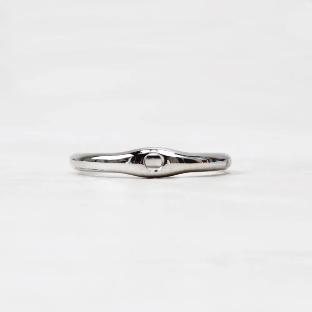 Qudo Interchangeable Silver Fine Ring