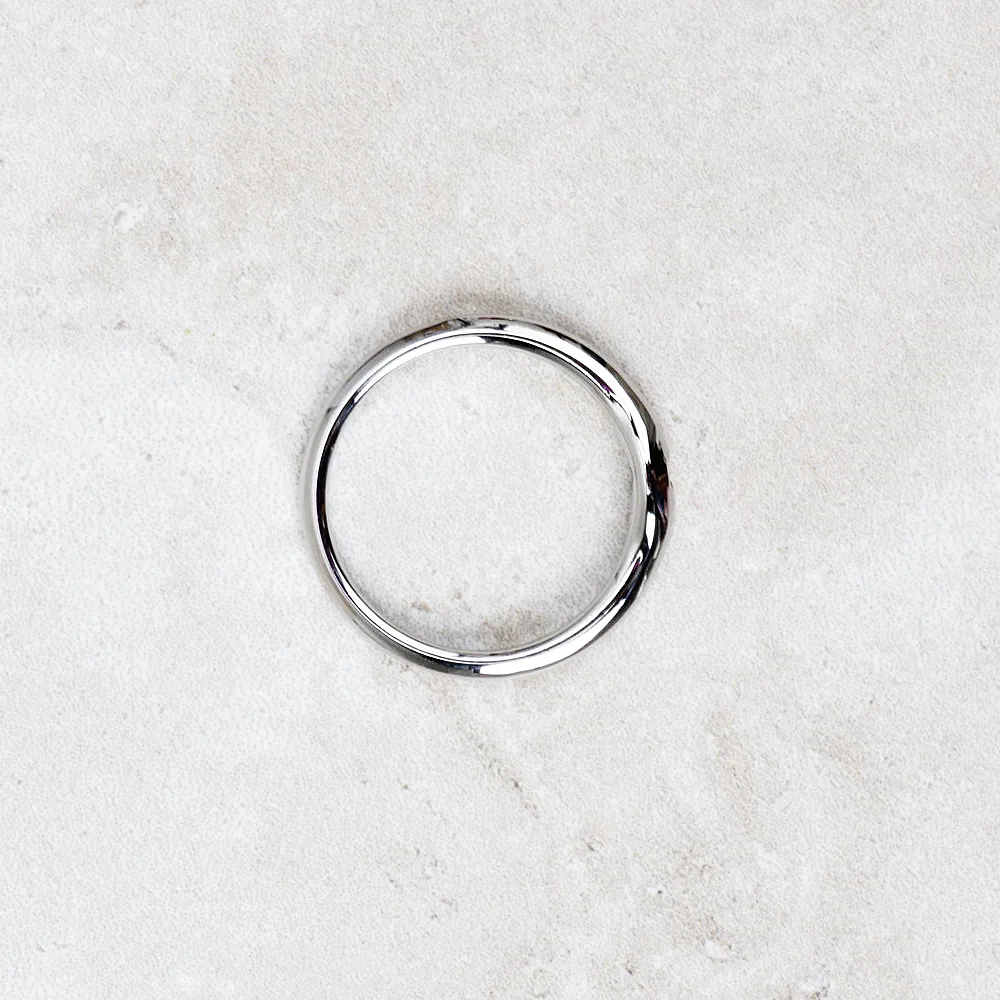 Qudo Interchangeable Silver Fine Ring