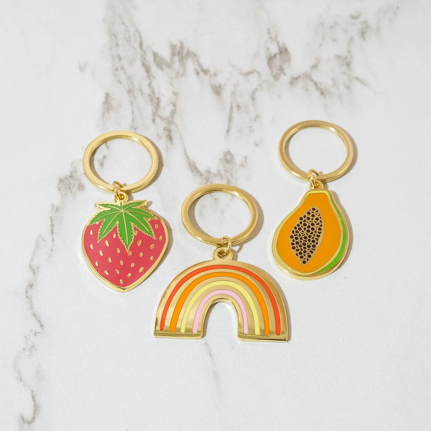 Rainbow Keychain