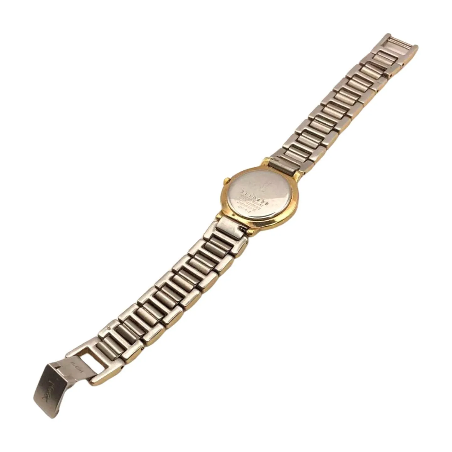 Saint Laurent YSL Two Tone Watch