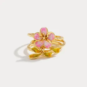 Sakura Rings Set