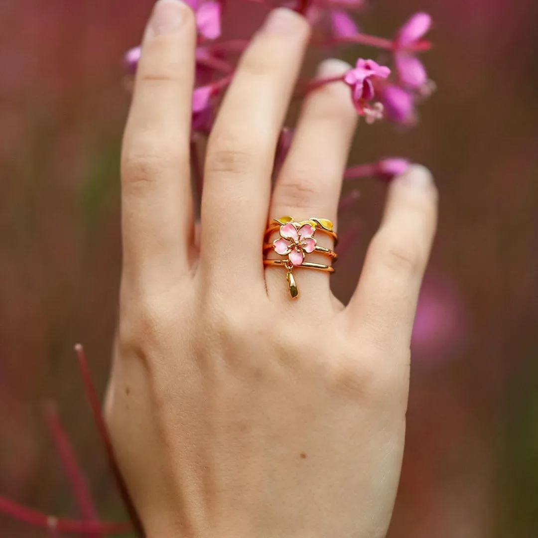 Sakura Rings Set