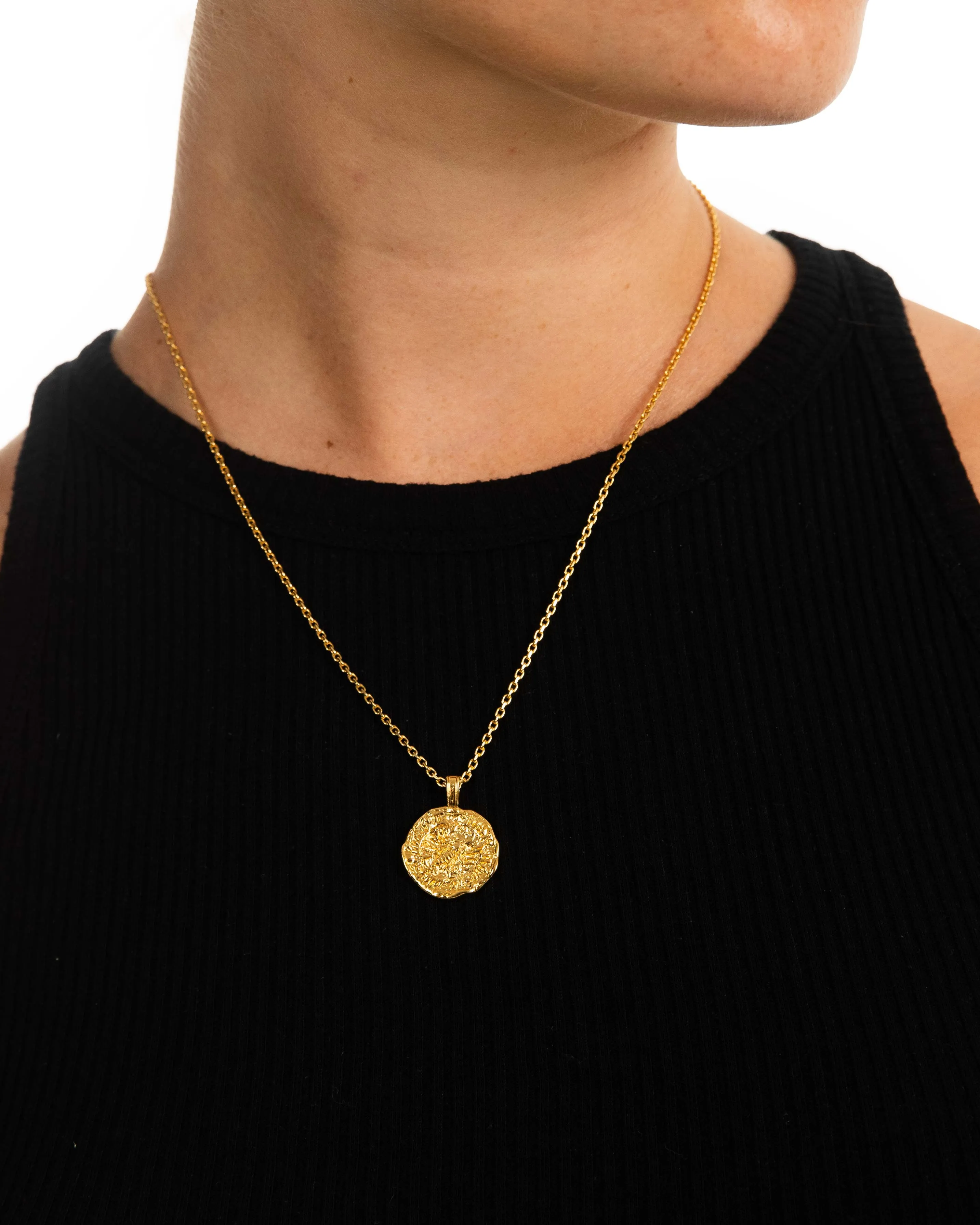 Scorpio Necklace Gold