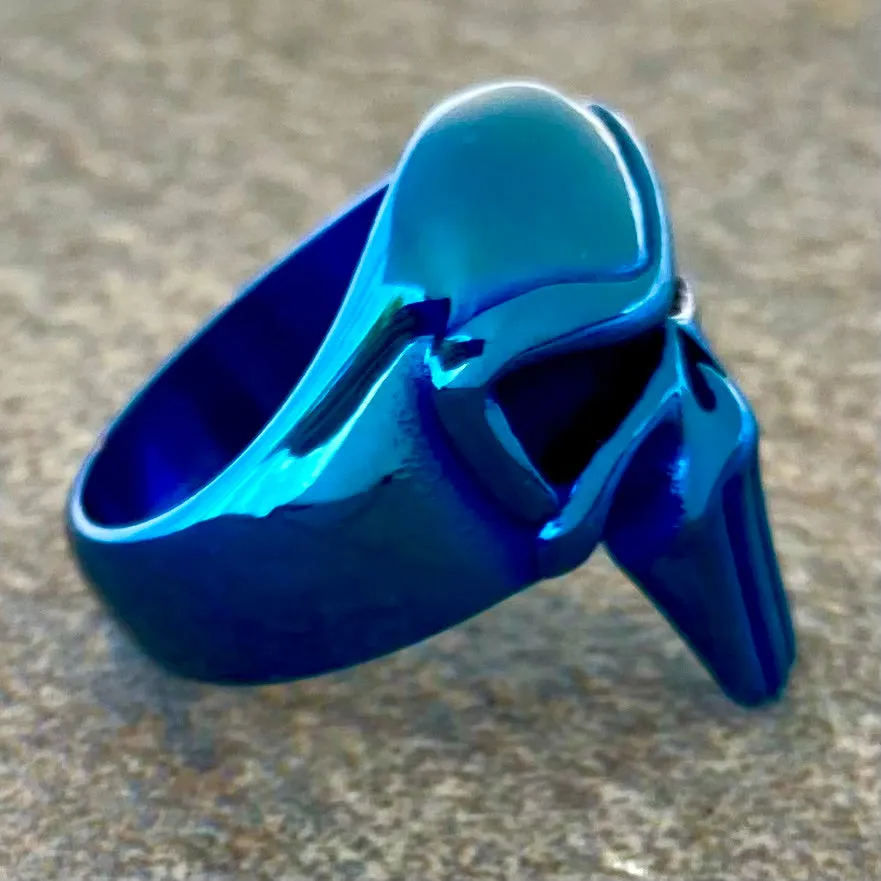 Skull Ring - Blue - R45