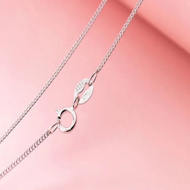 Sterling Silver Chain Necklace