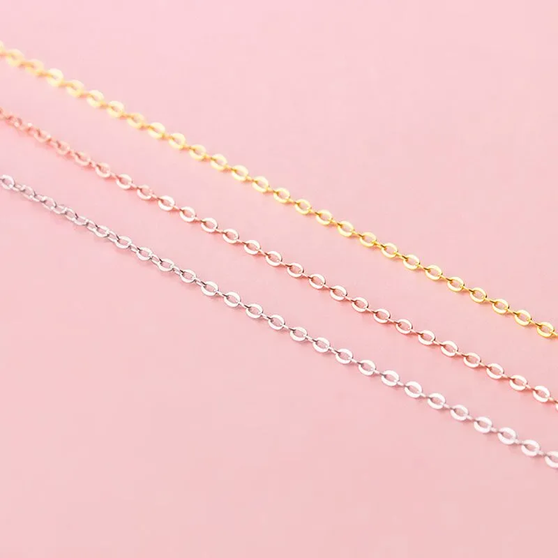 Sterling Silver Chain Necklace