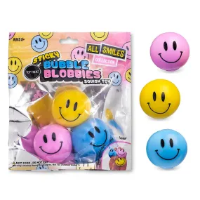 Sticky Bubble Blobbies - Happy Faces