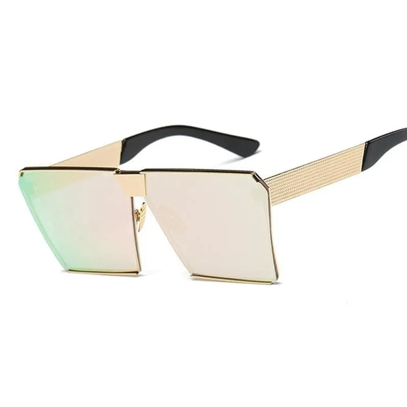 Stylish Steampunk Square Sunglasses