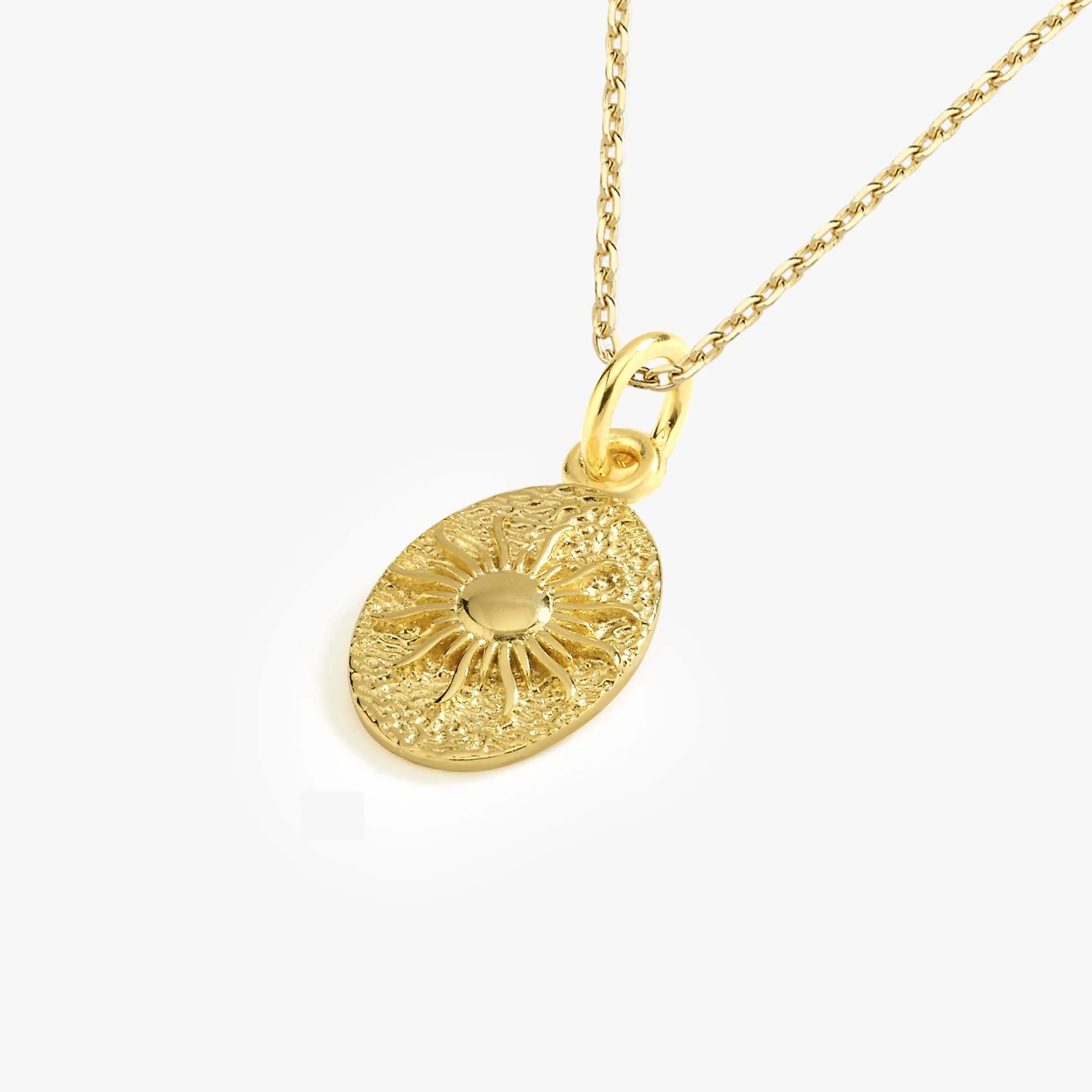 Sun Necklace | 14K Gold Vermeil